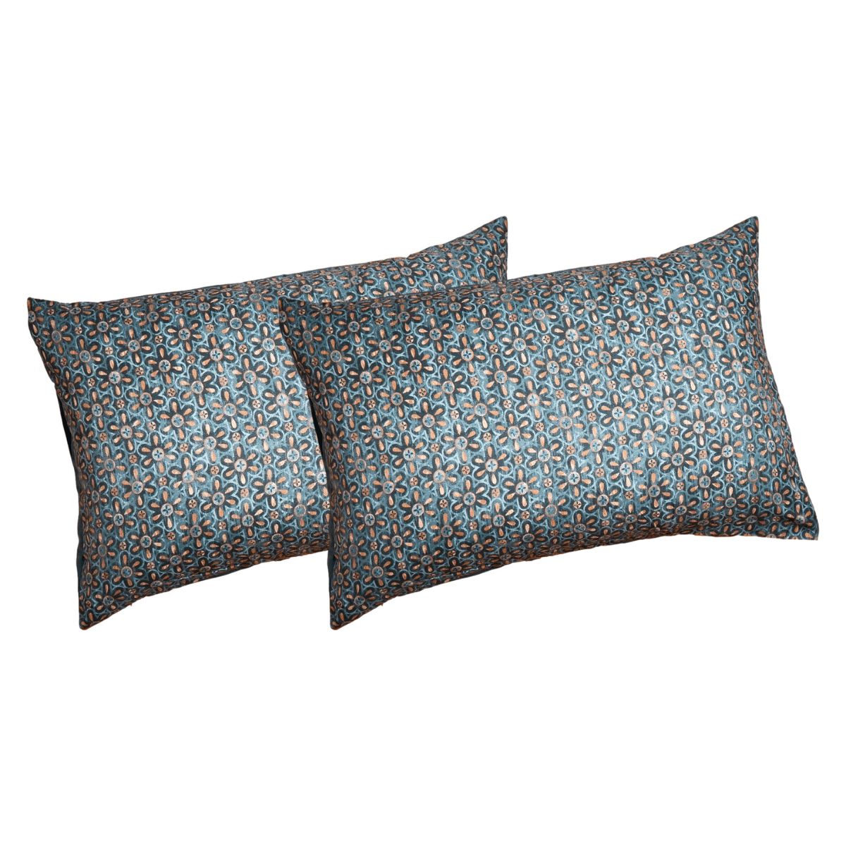 Dark teal online pillows