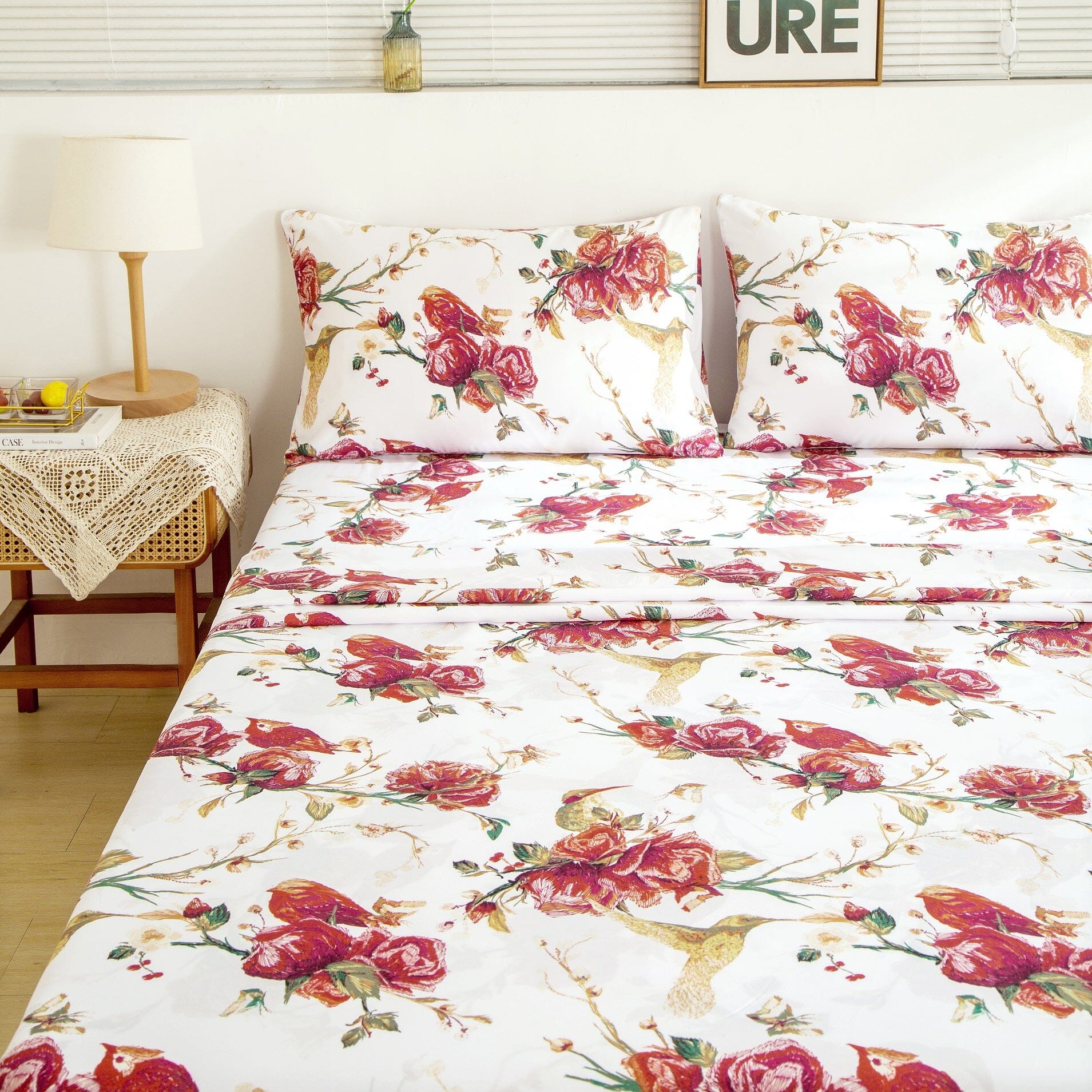 Vintage Floral hotsell Bedsheet