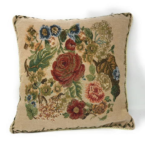 Tache Floral Loves Me Not Daisy Tapestry Throw Pillow Cover (9046)